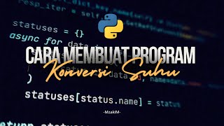 Celebrity Membuat Program Konversi Suhu All-in-One (C, F, K, R) Profile