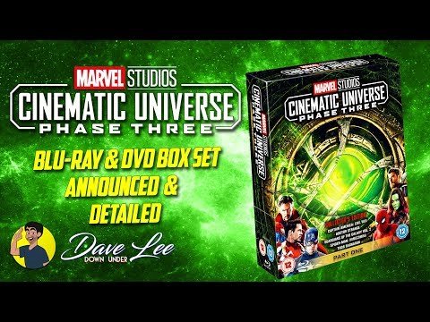MARVEL CINEMATIC UNIVERSE: PHASE 3, PART 1 - Blu-ray, DVD