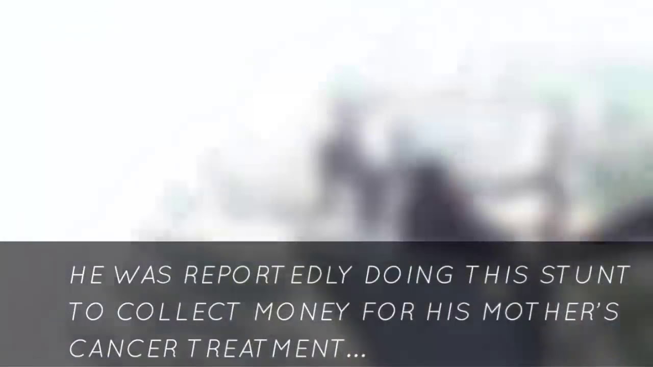 Chinese Rooftopper Falling to his death (actual footage) - YouTube