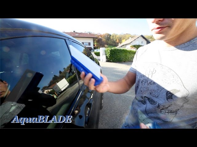 AQUABLADE - Raclette vitre de voiture - Film produit + Voix off + Sound  design par PRESS ON REC 