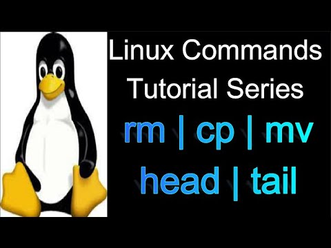 rm , cp , mv , head and tail Command in Linux | Linux Tutorial Series