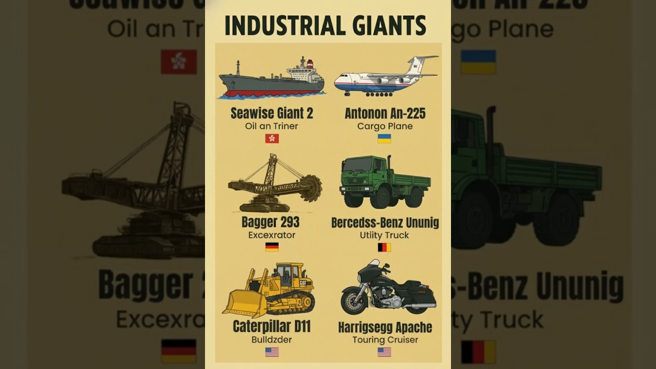 ⚙️ INDUSTRIAL GIANTS 🏗️💪 | The Most Powerful Machines on Earth 