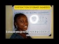 Subtraction of binary numbers