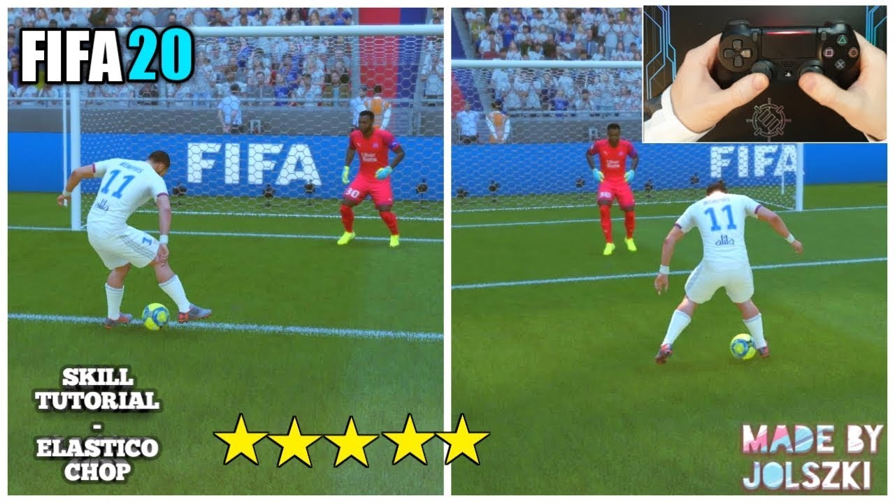 FIFA 20 ELASTICO CHOP Skill Tutorial Deutsch - Controller Cam