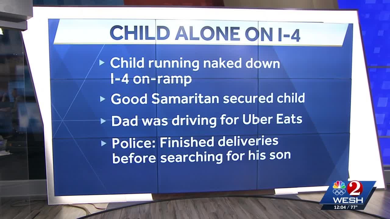 Florida father arrested after son with autism found naked, running on I ...