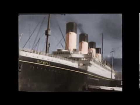 rms-olympic--"the-last-voyage",-british-movietone-1935-in-color