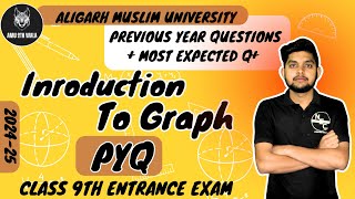 AMU PYQ's | Introduction of Graph Of PYQ's for 9th AMU Entrance  #amuentrance2024 #amu #bhu