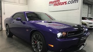 2013 Dodge Challenger SOLD SRT8 6 spd 470 HP PLUM CRAZY Navigation