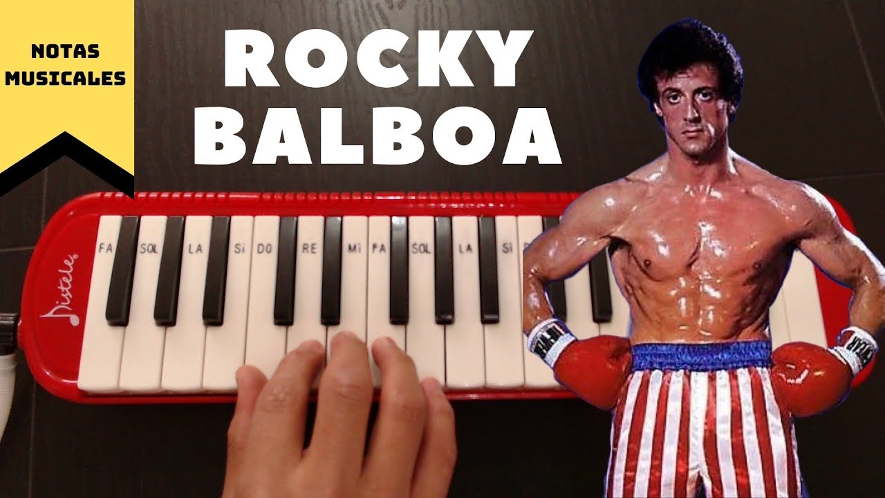 Tutorial // Cómo tocar el tema de Rocky con tu Melódica YouTube