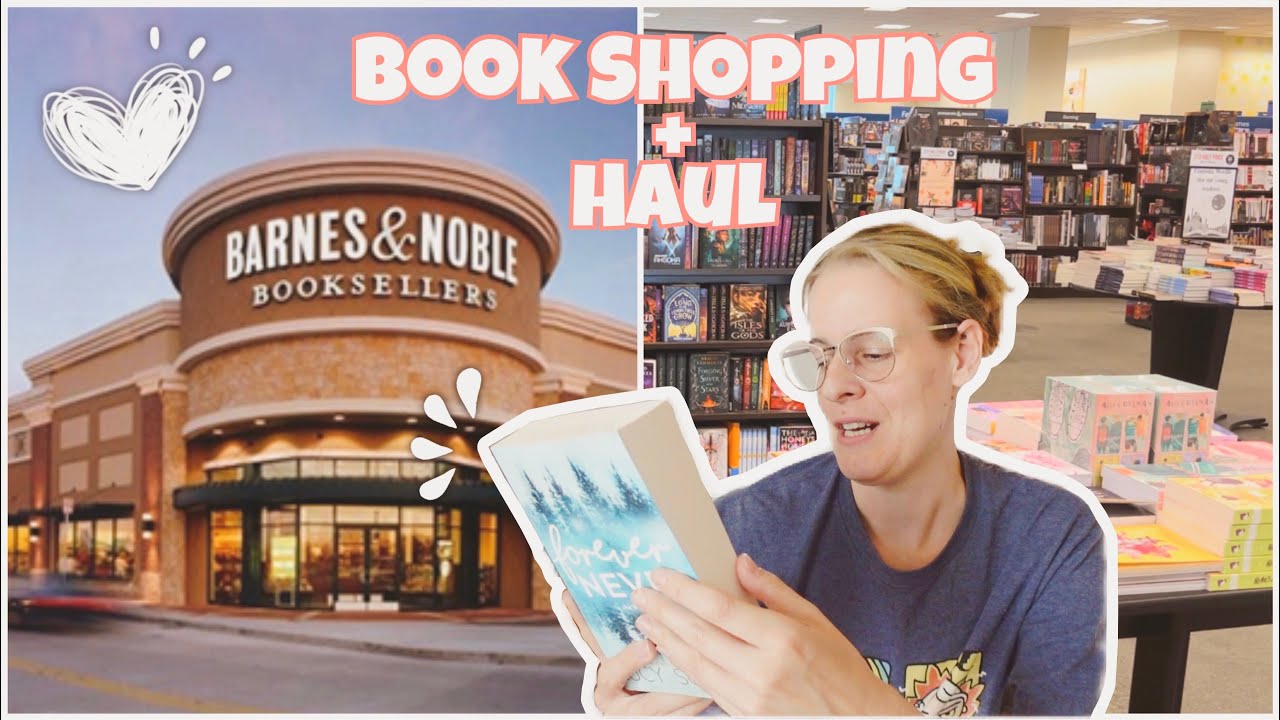 Book Shopping in Amerika + Book Haul. (Barnes & Noble | Half priced bookstore)