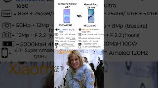 Comparação Samsung A57 vs Xiaomi poco X8 Pro. #memes #shortsfeed #comparison #samsung #xiaomi
