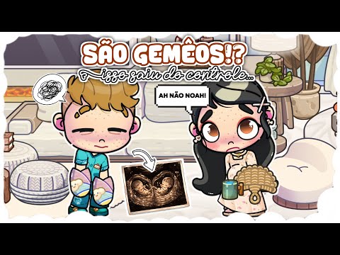 ⋆୨୧˚ SÃO GEMÊOS!? 😰 O NOAH NÃO ESPERAVA POR ISSO... | AVATAR WORLD ROTINAS E HISTÓRIAS