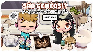 ⋆୨୧˚ SÃO GEMÊOS!? 😰 O NOAH NÃO ESPERAVA POR ISSO... | AVATAR WORLD ROTINAS E HISTÓRIAS