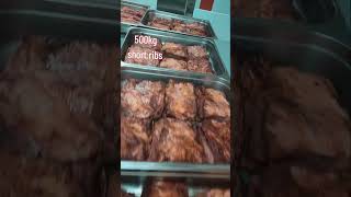 We Cooked 500kg Short Ribs! 🤯 (36 Hours Cooking) #shorts