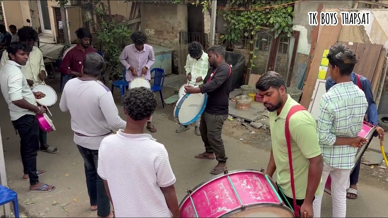 Tk BOYS THAPSAT 🎧🎧 #viralvideos #drums #trending #youtubeindia #tamilmusic #villagelifemusic