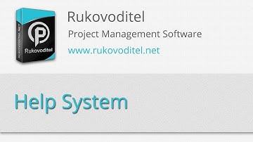 Help System in ERP Rukovoditel