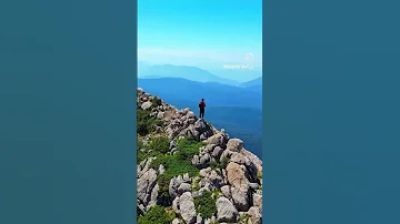 مرز بین دو استان سمنان و مازندران گلستان 