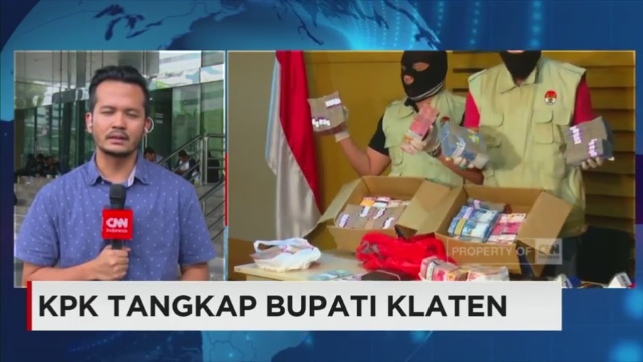 Gepokan Uang Rupiah & Dolar Diamankan; Kasus Suap Bupati Klaten, Sri Hartini