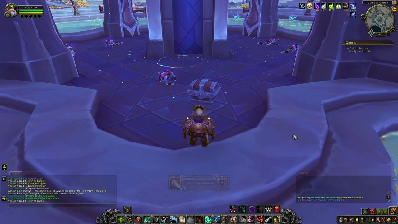 WoW - "Adventurer of Bastion"  World of Warcraft Achievement