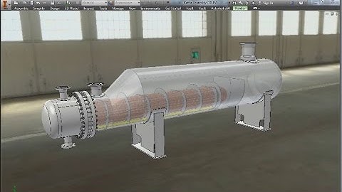 3D modeling of Kettle Exchanger TEMA Type By 3D Pressure Vessel design Software 2017