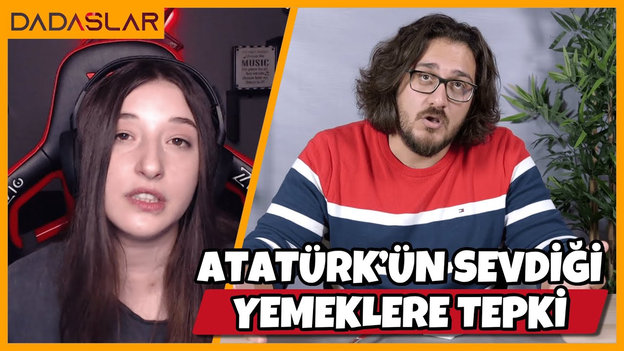 Pqueen - Atatürk'ün Sevdiği Yemeklere Tepki İzliyor (Tepkikolik)