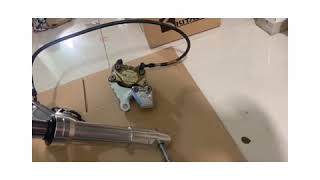 Front fork shift-up honda Z50