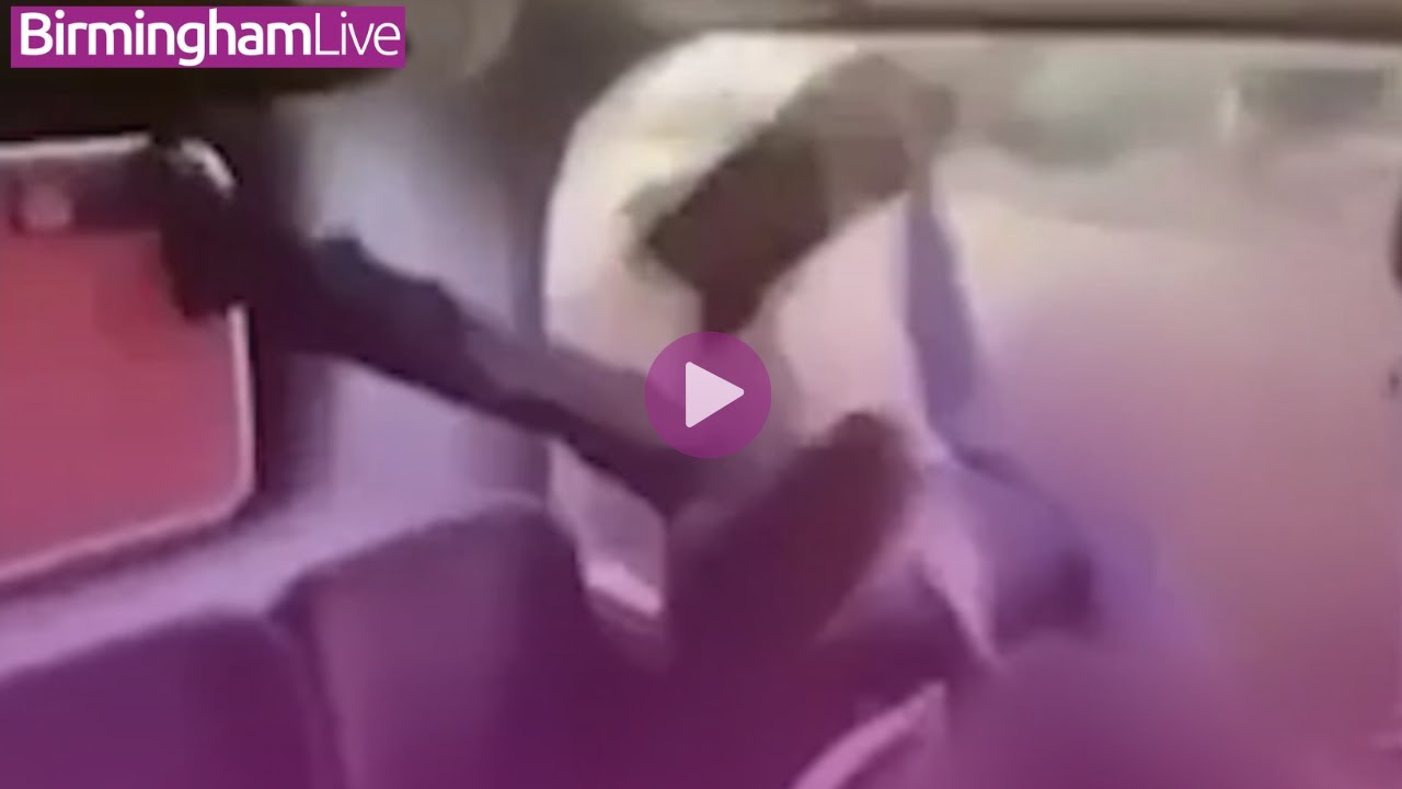 Moment Midlands schoolboys fall out of moving bus as pupils in shock