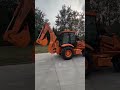 LUTON backhoe loader ready for delivery