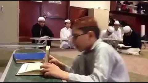 قراءة حجازية محبره للقارئ عاصم بني خالد على شيخة غازي هاشم وتقليد للشيخ محمد أيوب رحمه الله