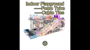 Naughty castle package pipe and strip installation