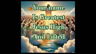 His name is greater than every worry 😟 every fear 😨 and every storm lift up his name # yourName