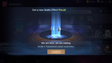 MLBB X Transformers Events - Recall | Mobile Legends Bangbang
