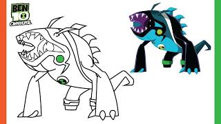Arctiguana Drawing Tutorial Ben 10 Alien Art for Beginners