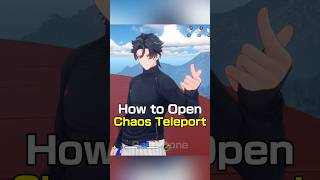 How to Open Chaos Teleport Portal! | Neverness to Everness #nte #ntecreator #nevernesstoeverness