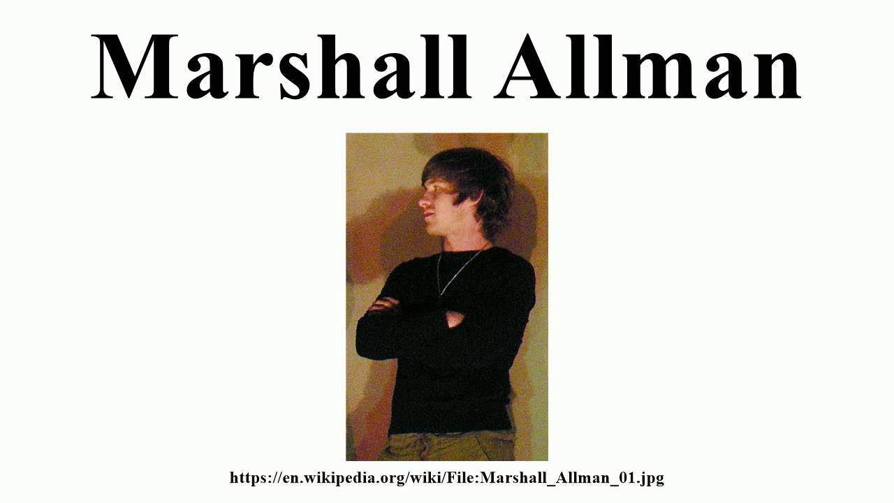 Marshall Allman