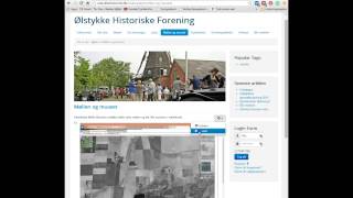 Sådan Bruges Ølstykke Historiske Forenings Hjemmeside