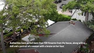 Excavator digs at home of Gilgo Beach killings suspect