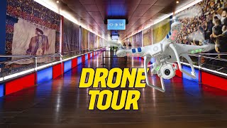 👀 CAMP NOU FACILITIES DRONE TOUR (FULL DRONE SHOT part 2)