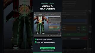 Check & Fix Your Rig in Maya 🦴 #Shorts