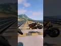 100+ MPH vs. Giant Spinner 😵‍💫  #SoftBodyPhysics #CarGames #Stuntman #HighSpeed #Destruction