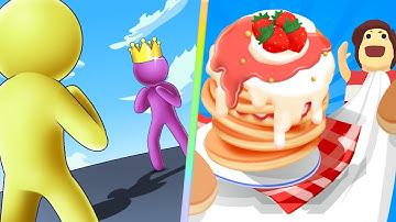 🔔 ⭕ Giant Rush Vs Pancake Run in All Levels Game Mobile Update New Trailer Relaxing Gameplay IUDNW26