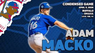 Adam Macko vs Omaha | 1.0 IP, 1 BB, 1 K | Apr 5 2026