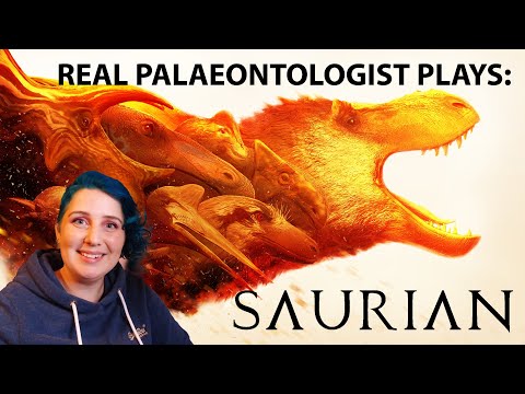 PALAEONTOLOGIST PLAYS SAURIAN: and the dinosaurs are AMAZING