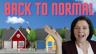 Raleigh Durham Chapel Hill Housing Market Back to Normal