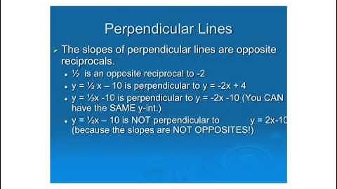 5.6 parallel perpendicular lines