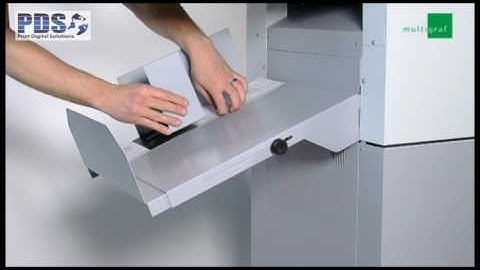 Multigraf CF 375 Folding Machine | High-Speed Creasing & Folding Up to 6,000 Sheets/Hour