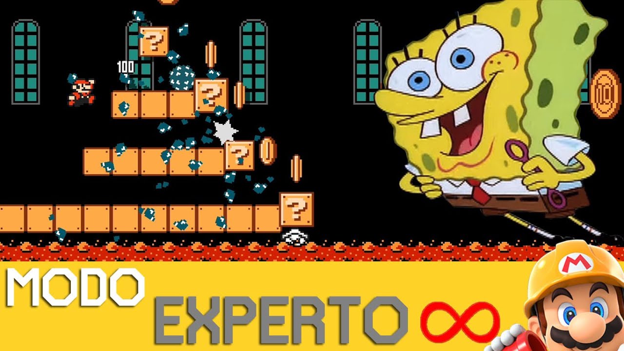 NIVEL SE EMPIEZA A CREAR SOBRE SI MISMO 🤯 - EXPERTO INFINITO (NO SKIP) - SMM2 - ZetaSSJ