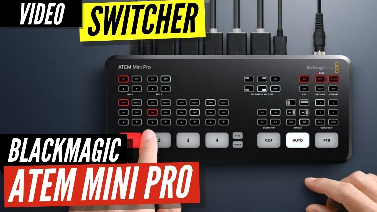 ATEM Mini Pro Unboxing and Review - YouTube