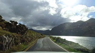 Drive through English Countryside, Seascale to Buttermere Lake 4K