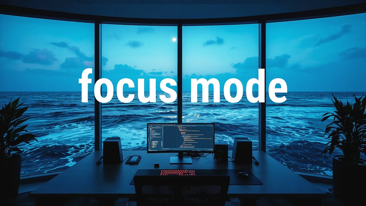 8H Ocean Deep Work — Ultra Focus Coding Music | No Vocals, Flow State